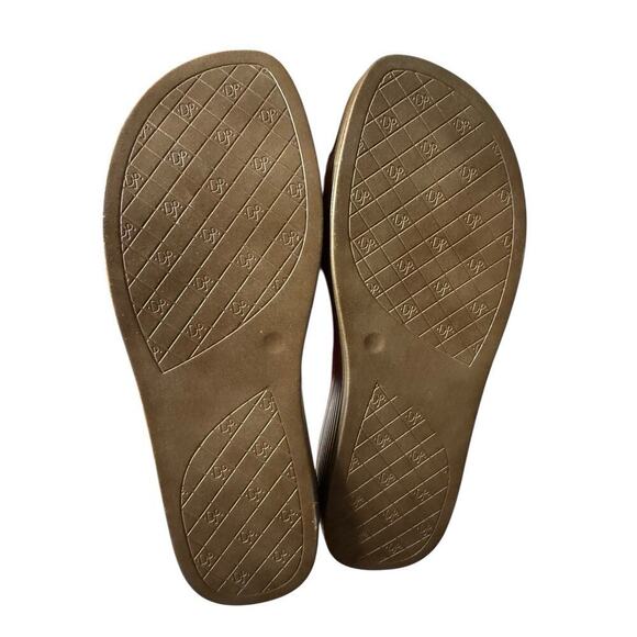 Donald Pliner NEW Farrah2 Sandals Woven Hot Pink Thong Slides Size 8M - Picture 8 of 8